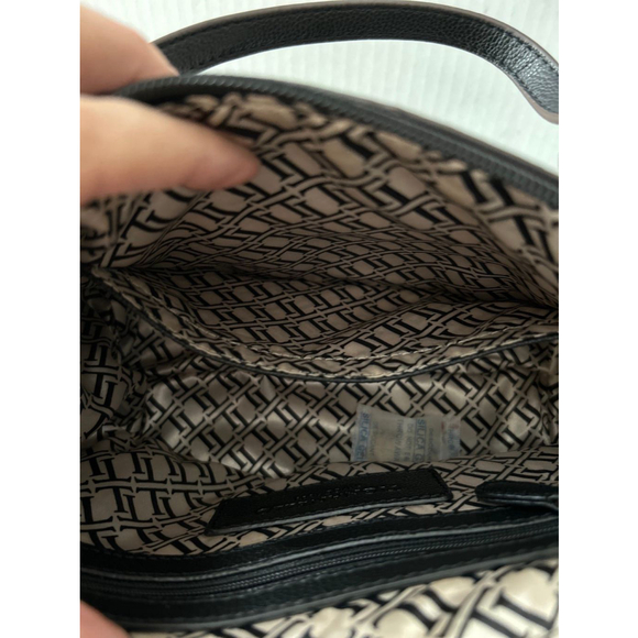 Tignanello “Main Street” small satchel Black NWT - Picture 7 of 11